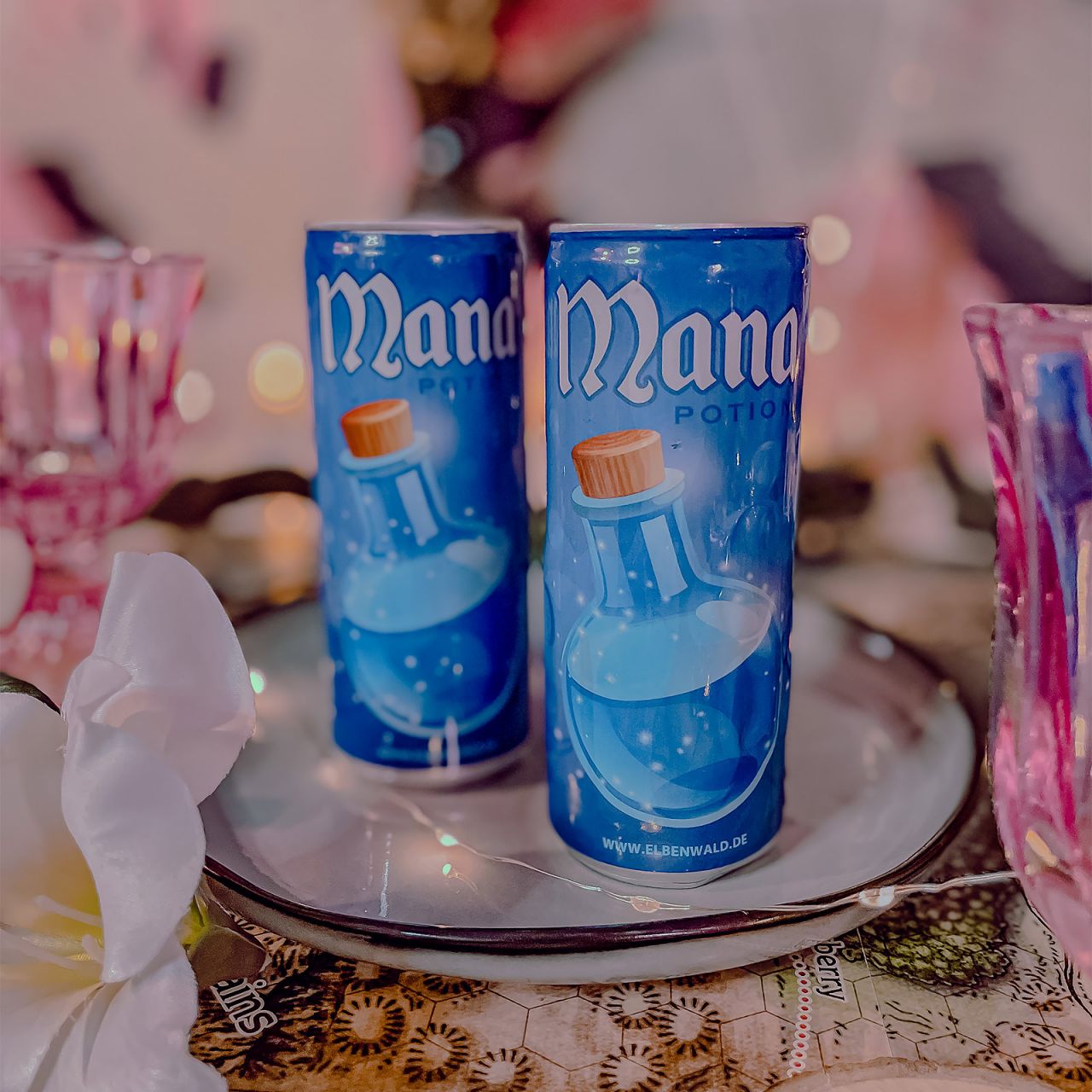 Mana Potion Energy Drink für Gaming Fans Zelda Elbenwald