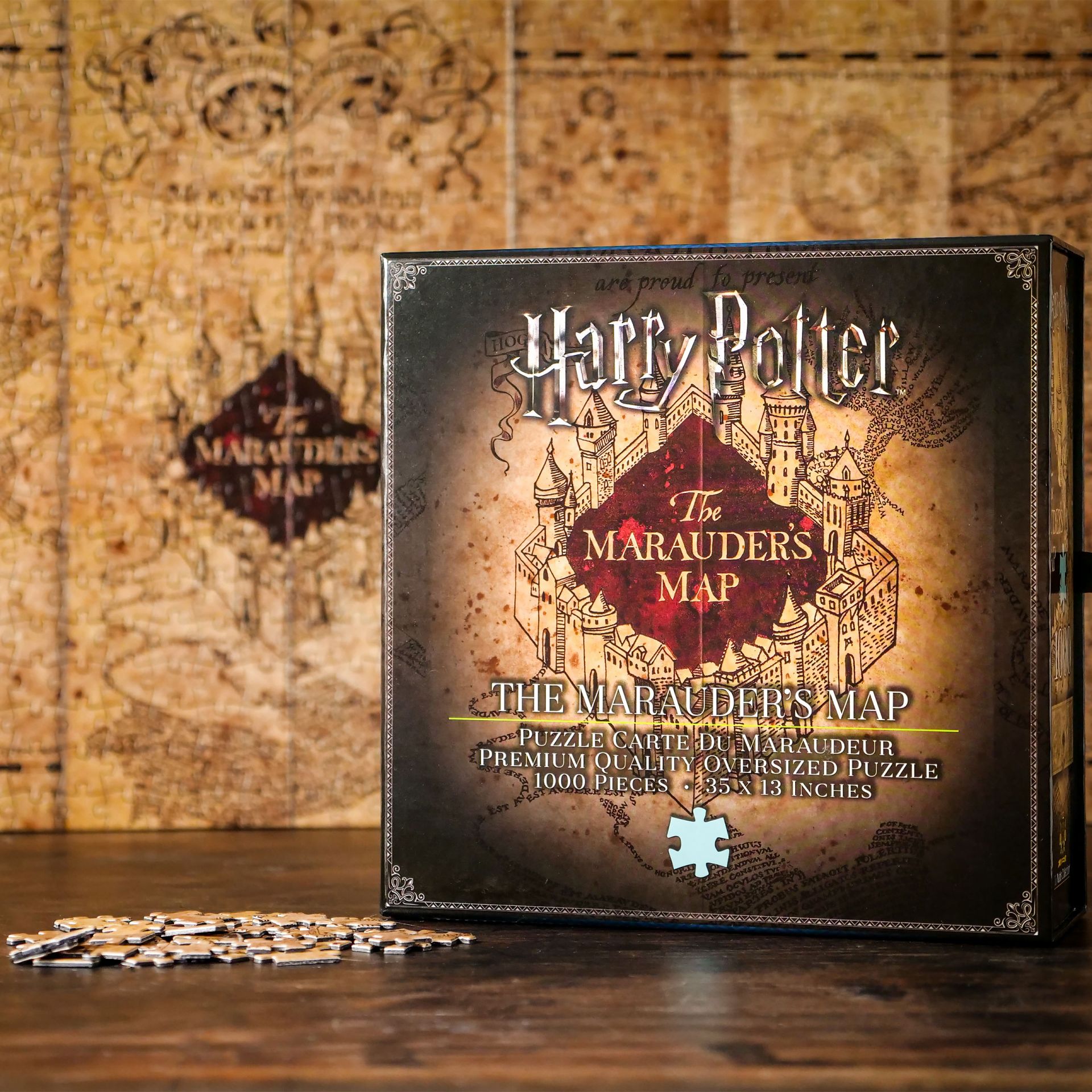 Harry Potter Karte des Rumtreibers Premium Puzzle Elbenwald