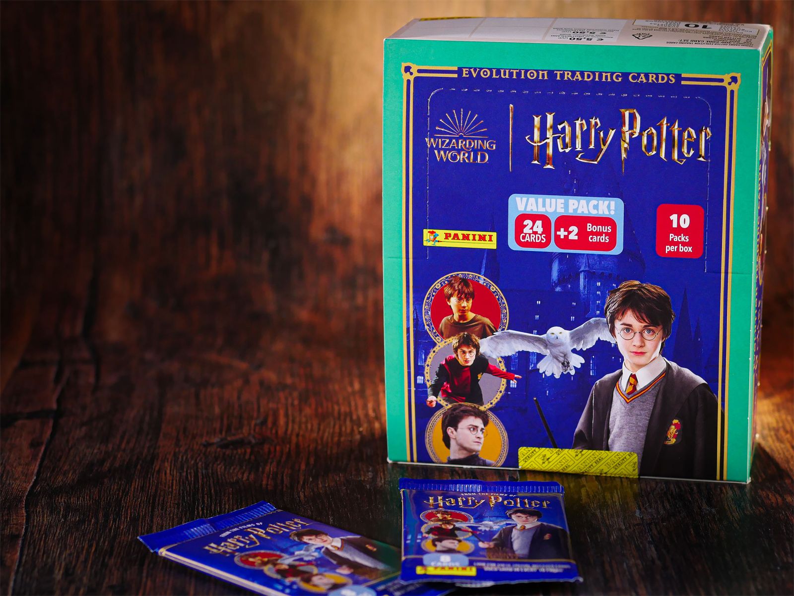 Harry Potter Evolution Trading Cards – Boîte de 18 sachets Harry Potter Evolution Trading Cards – Boîte de 18 sachets