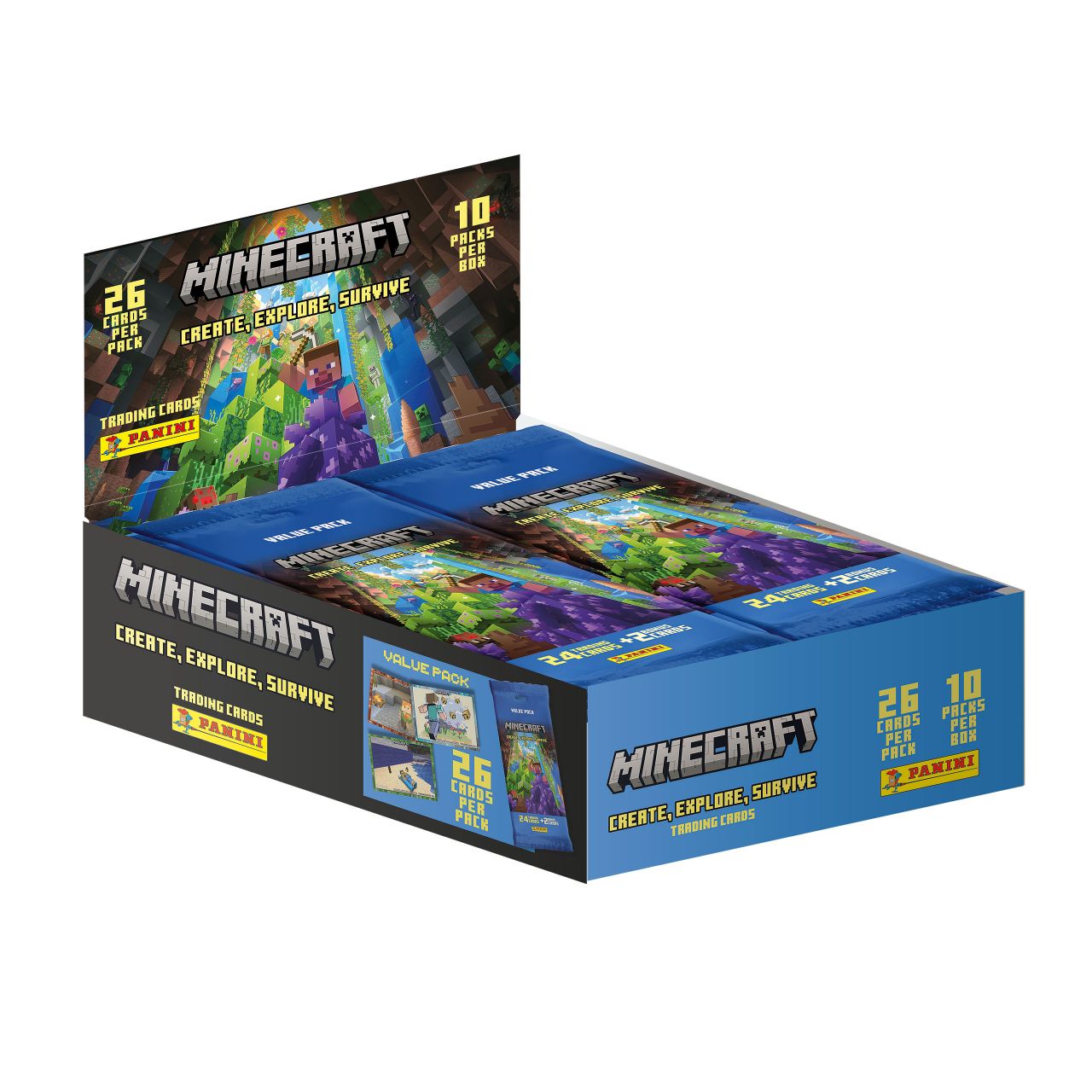 Minecraft - Collectible Cards Fat Pack Box | Elbenwald