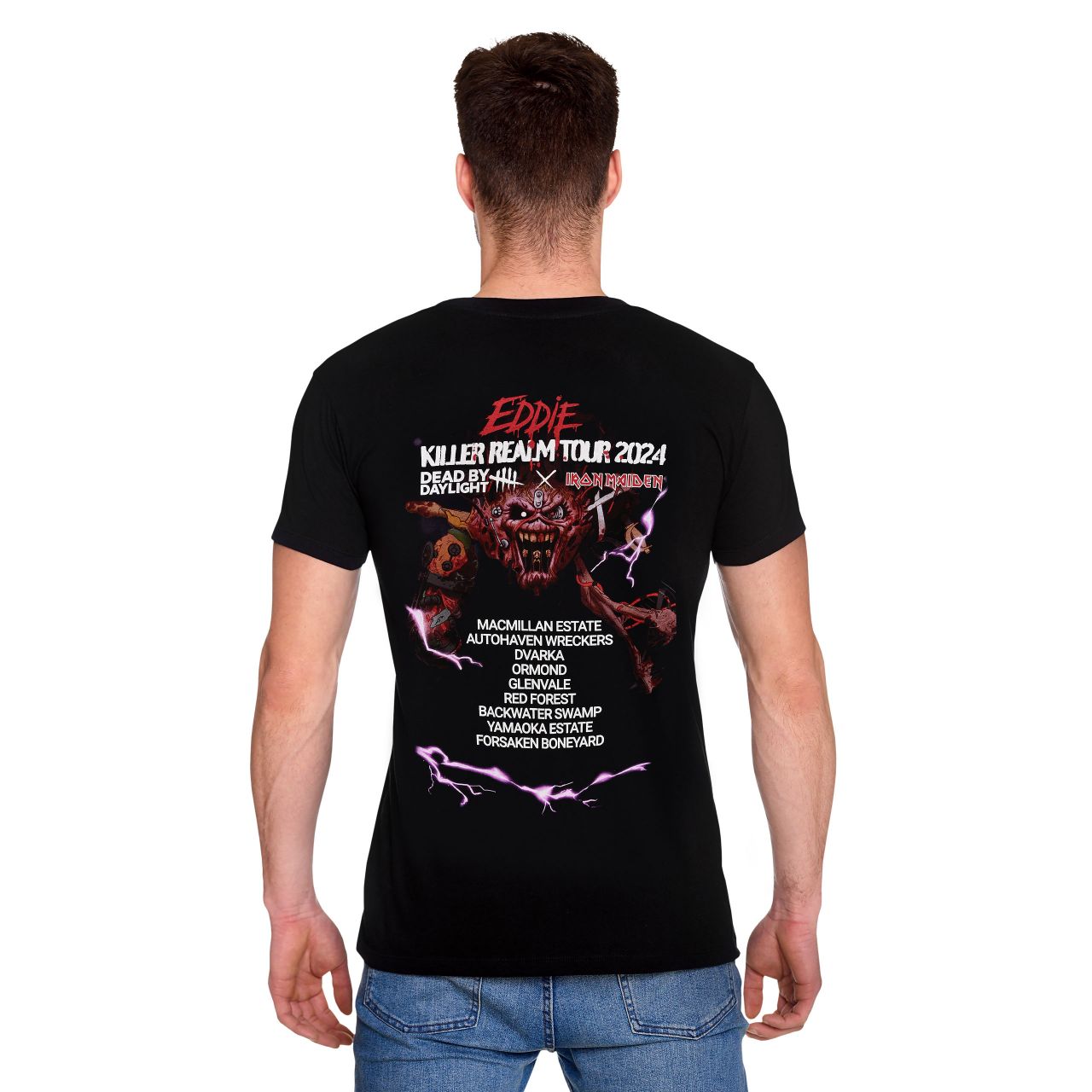 Dead by Daylight x Iron Maiden - Eddie Killer Realm Tour 2024 T-Shirt
