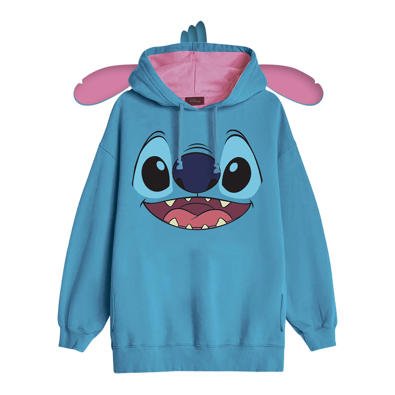 Lilo & Stitch - Stitch Damen Hoodie mit Ohren blau | Elbenwald