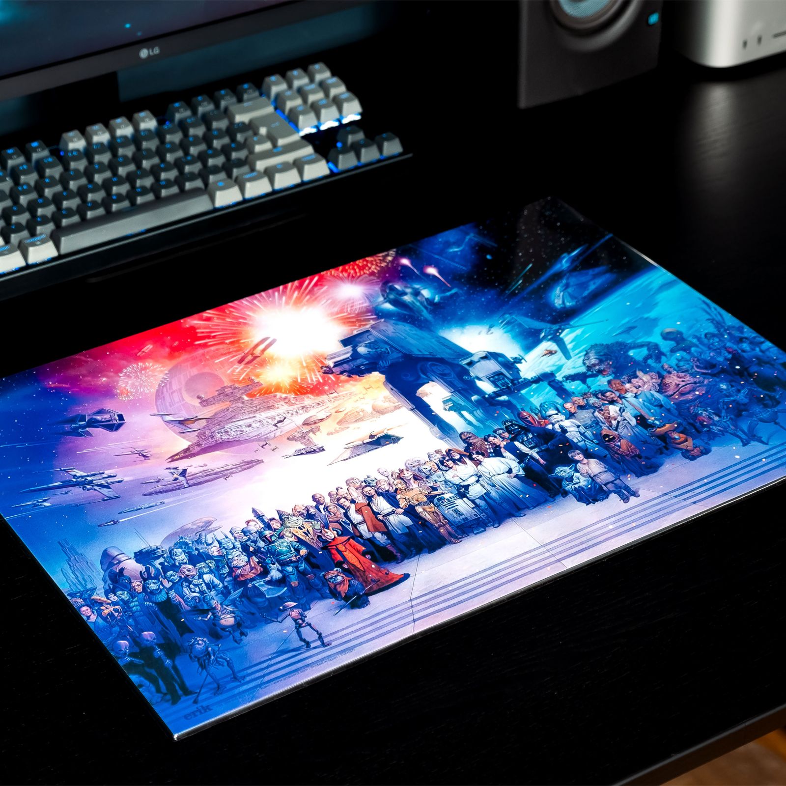Deskpad Star Wings Black Waterproof main image 0