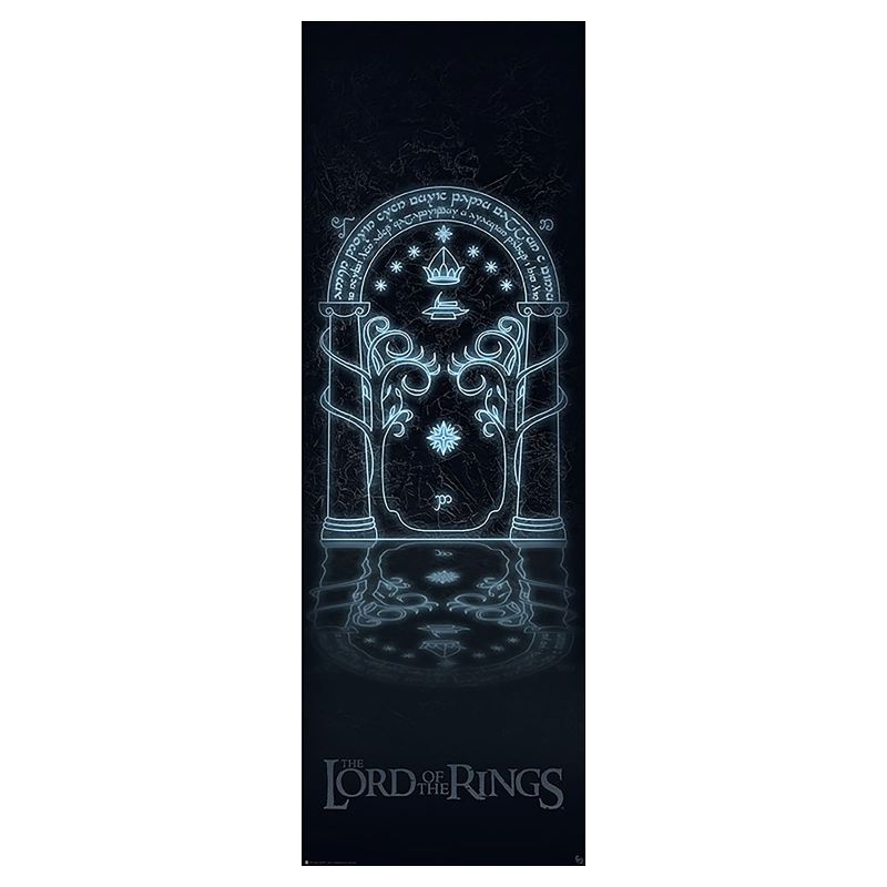 Poster Le Seigneur Des Anneaux 61 X 91,5 Cm - Affiche Officielle, Papier Brillant Laminé 170 G
