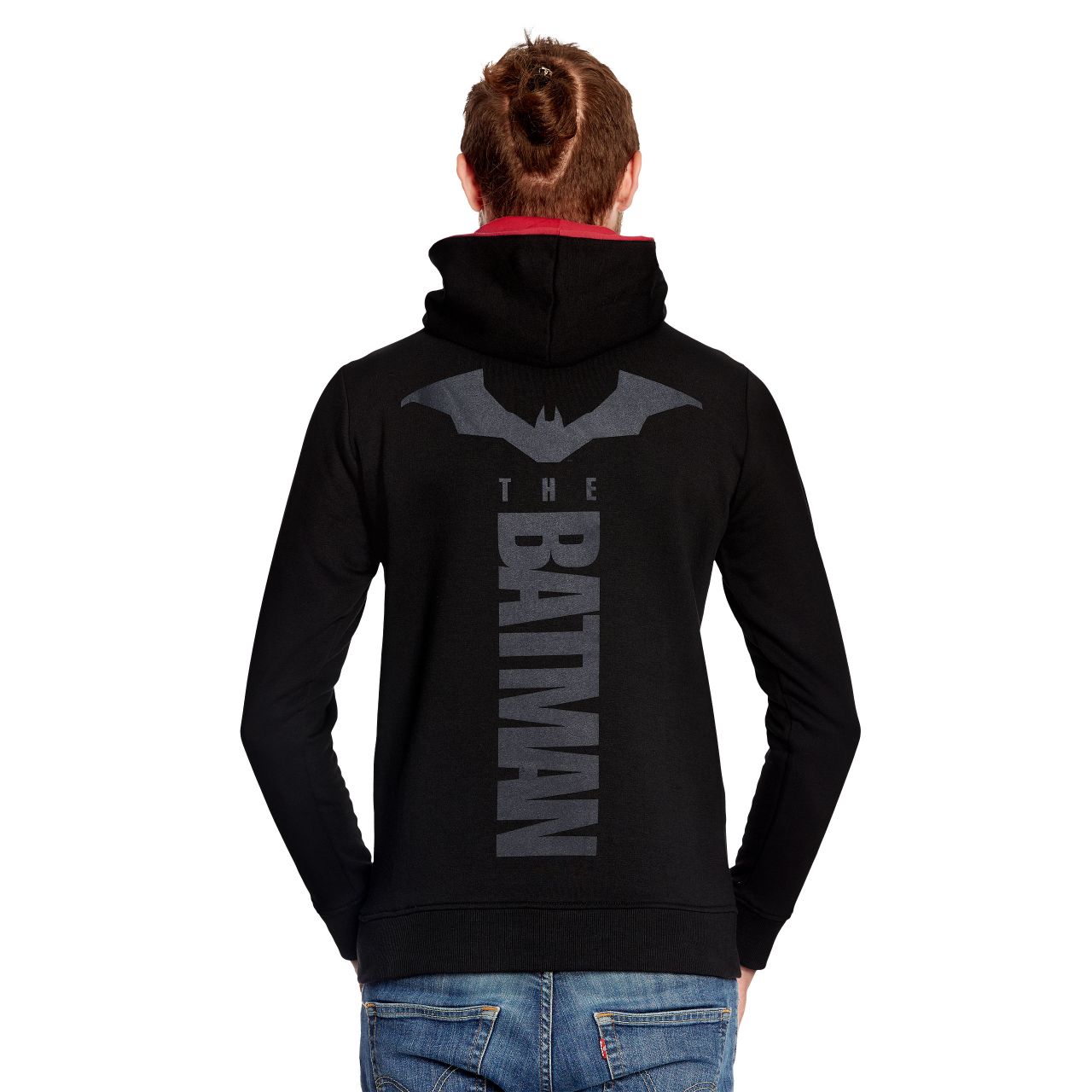 Felpa Con Cappuccio Marvel - Unisex, Cotone Nero, Logo Fumetto, Tasca Frontale