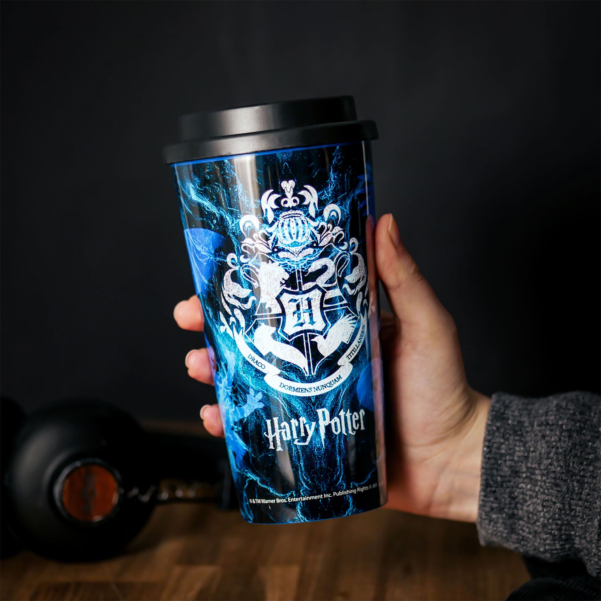 Harry Potter 9 3/4 40oz/1200ML Gobelet avec paille et couvercle, isolation sous vide à double paroi avancée, garde les boissons froides froides jusqu'à 11 heures, chaudes jusqu'à 7 heures, sans BPA