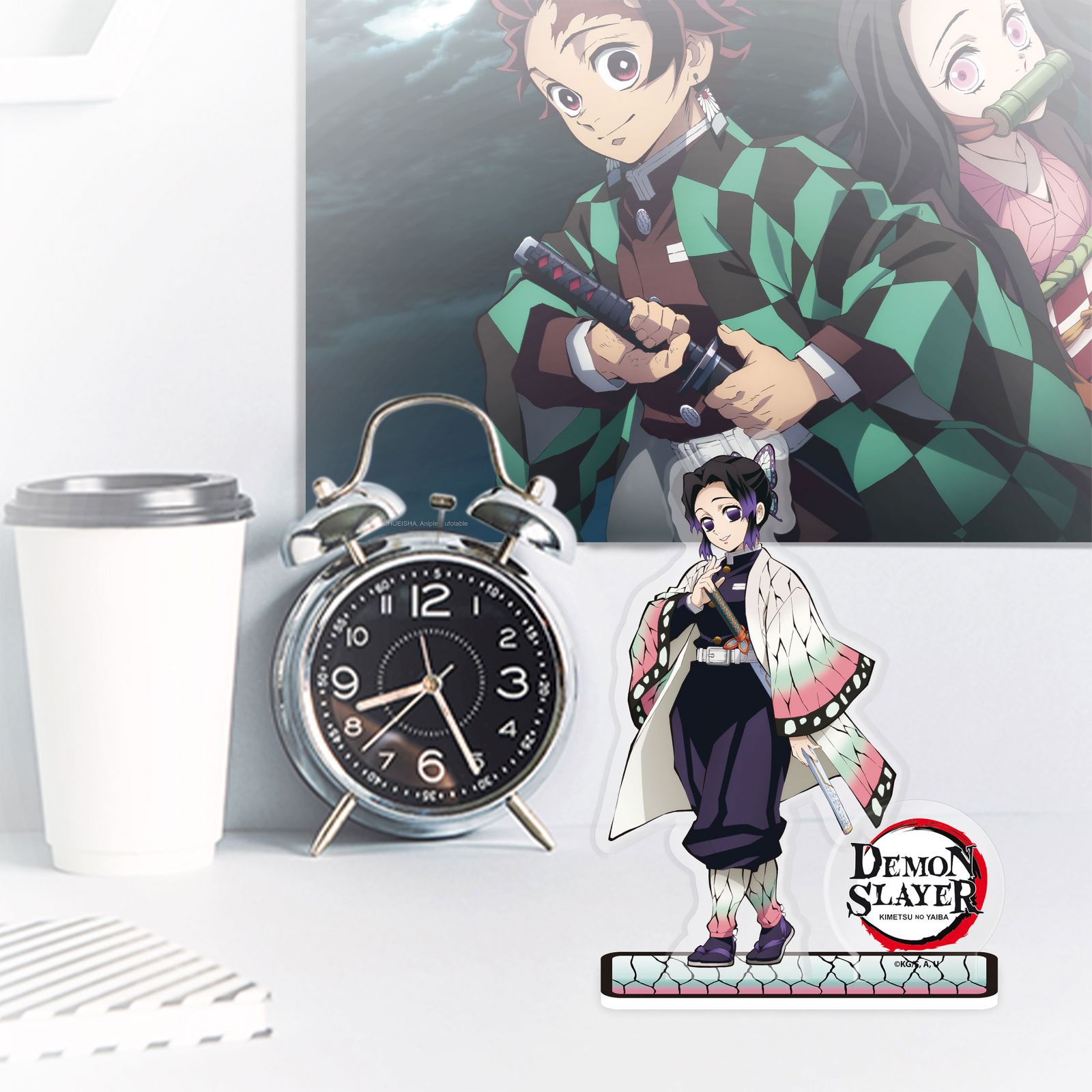 2 Figurines The Apo Diaries En Acrylique 15 Cm Avec Bases – Set Incluant 2 Porte-clés, Déco Anime Pour Fans, Collection Ou Bureau