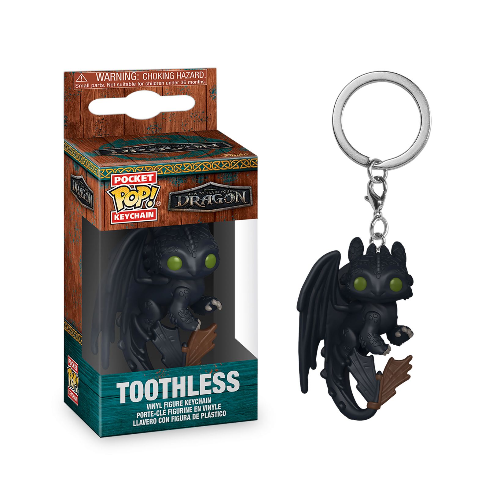 How to Train Your Dragon - Toothless Funko Pop Keychain | Elbenwald